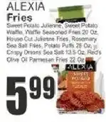 Key Food Alexia fries offer