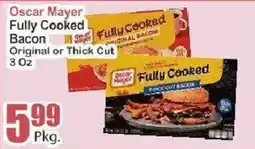 Key Food Oscar Mayer Fully Cooked Bacon offer