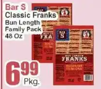 Key Food Bar S classic franks offer