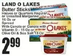 Key Food Land o lakes butter sticks offer