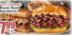Key Food Our Ultimate Roast Beef Sandwich offer