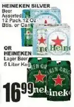Key Food Heineken Silver Beer offer