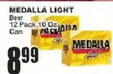 Key Food Medalla Light Beer offer