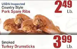Key Food Usda inspected country style pork spare ribs offer