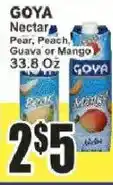 Key Food Goya nectar offer