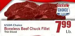 Key Food Boneless Beef Chuck Fillet offer