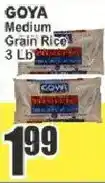 Key Food Goya medium grain rice offer