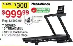 Dunham's Sports NordicTrack T Series 10 Treadmill offer