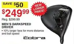 Dunham's Sports Cobra men's darkspeed driver offer