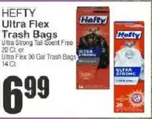 Food Universe Hefty ultra flex trash bags offer
