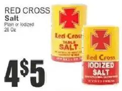 Food Universe Red Cross table salt offer