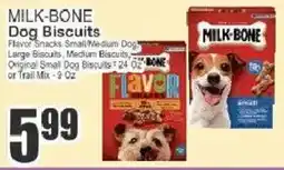 Food Universe Milk-Bone dog biscuits offer