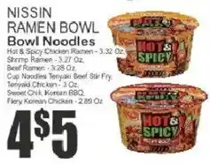 Food Universe Nissin ramen bowl offer