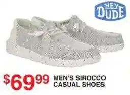 Dunham's Sports Hey Dude Men's Sirocco Casual Shoes offer