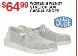 Dunham's Sports Hey Dude Women's wendy stretch sox casual shoes offer