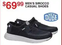 Dunham's Sports Hey Dude Men's sirocco casual shoes offer