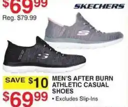 Dunham's Sports Skechers men's after burn athletic casual shoes offer