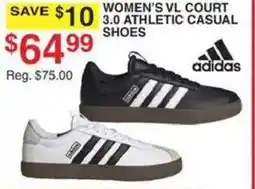 Dunham's Sports Adidas Women's VL court shoes 3.0 athletic casual shoes offer
