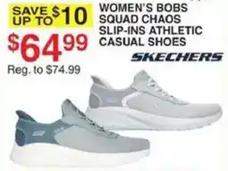 Dunham's Sports Skechers Women's Bobs squad chaos slip-ins athletic casual shoes offer