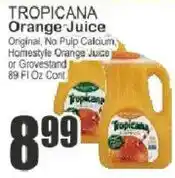 Food Universe Tropicana orange juice offer
