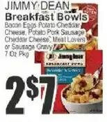 Food Universe Jimmy Dean Breakfast Bowls offer