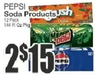 Food Universe Pepsi Soda Products offer