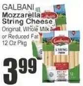 Food Universe Galbani mozzarella string cheese offer