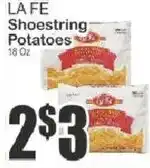 Food Universe La fe shoestring potatoes offer