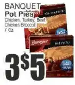 Food Universe Banquet pot pies offer