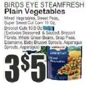 Food Universe Birds Eye Steamfresh Plain Vegetables offer