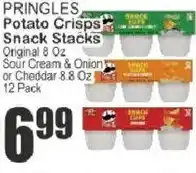 Food Universe Pringles potato crisps snack stacks offer