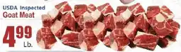 Key Food Usda inspected goat meat offer