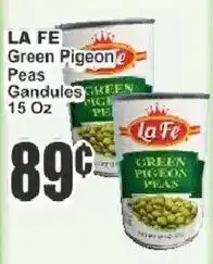 Key Food La Fe green pigeon peas offer