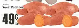 Key Food Jumbo sweet potatoes offer