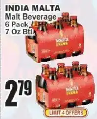 Key Food India malta malt beverage offer