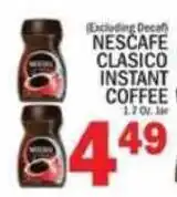 C Town Nescafe clasico instant coffee offer