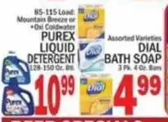 C Town Purex liquid detergent offer