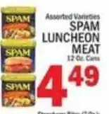 C Town Spam luncheon meat offer