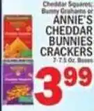 C Town Annie's cheddar bunnies crackers offer