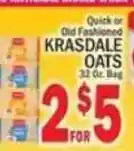 C Town Krasdale oats offer