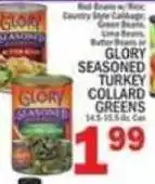 C Town Glory seasoned turkey collard greens offer