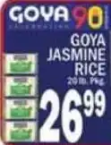 C Town Goya jasmine rice offer
