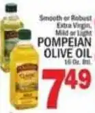 C Town Pompeian olive oil offer