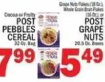 C Town Post pebbles cereal offer