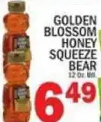 C Town Golden blossom honey squeeze bear offer