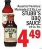 C Town Stubb's bbq sauce offer