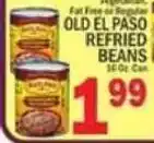 C Town Old El Paso Refried Beans offer