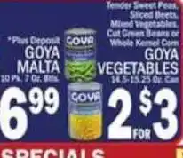 C Town Goya vegetables offer