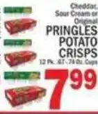 C Town Pringles potato crisps offer