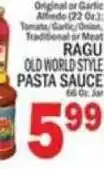 C Town Ragu Old World Style Pasta Sauce offer